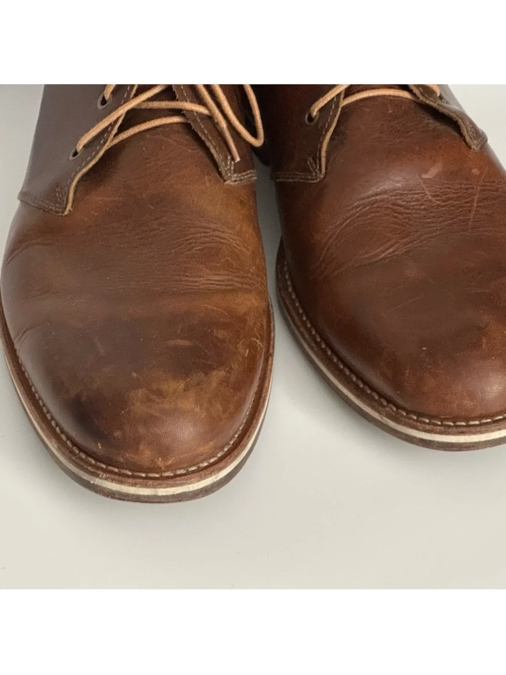 Men's Helm Brown Declan Leather Chukka Boots 11